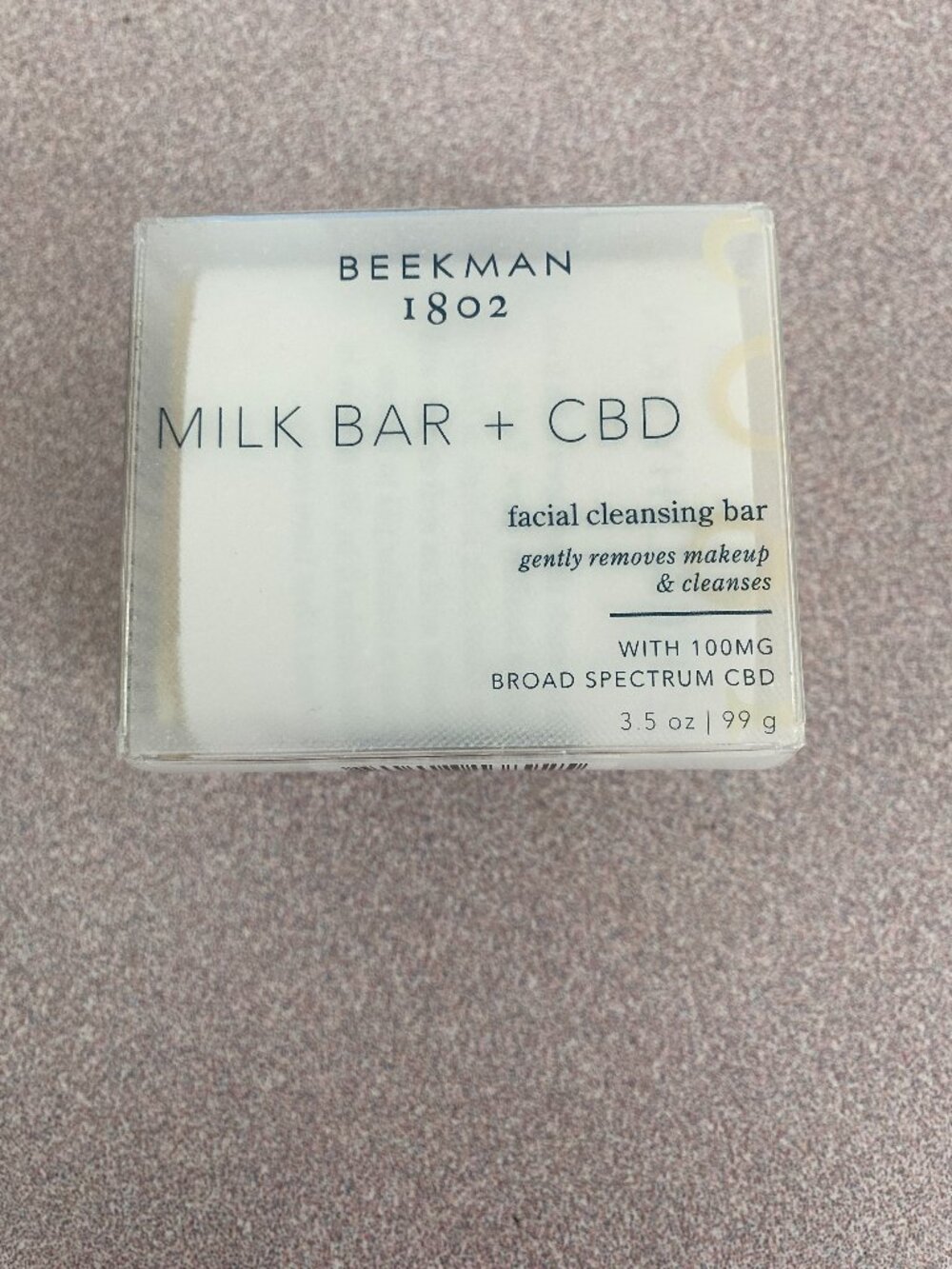 Beekman 1802 Milk Bar Facial Cleansing Bar With Goat Milk 3.5 oz New